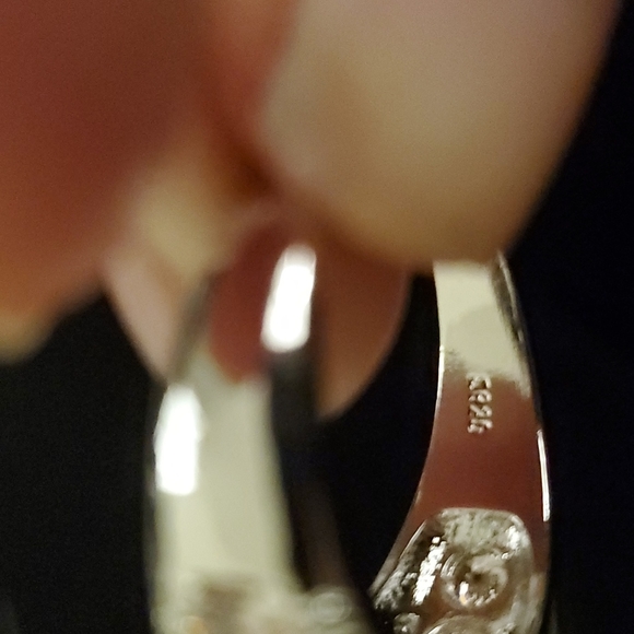 New Round Cut Pink Sapphire 925 Silver Ring. - Picture 5 of 11